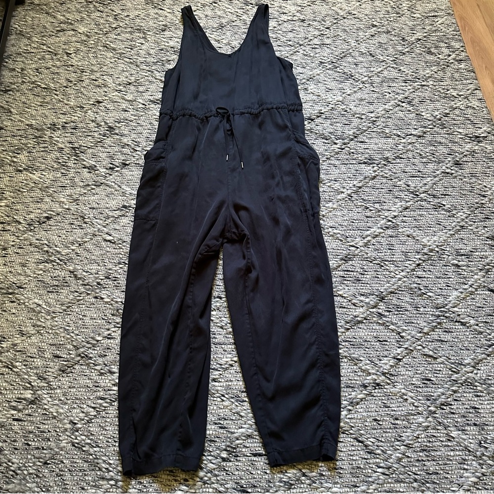 CALIA by Carrie Underwood Black Sleeveless Jumpsuit with Relaxed Fit